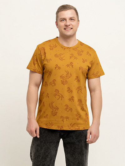 Футболка "Скакун" Жёлтый арт.мк2288ж